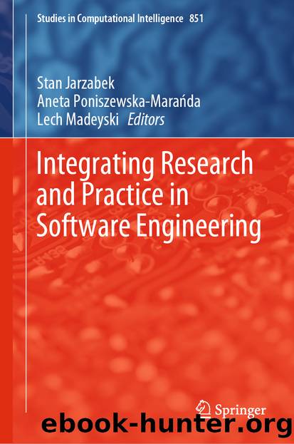 Integrating Research and Practice in Software Engineering by Unknown