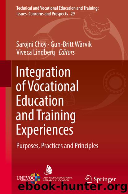 Integration of Vocational Education and Training Experiences by Sarojni Choy Gun-Britt Wärvik & Viveca Lindberg