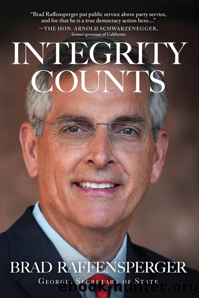 Integrity Counts by Brad Raffensperger