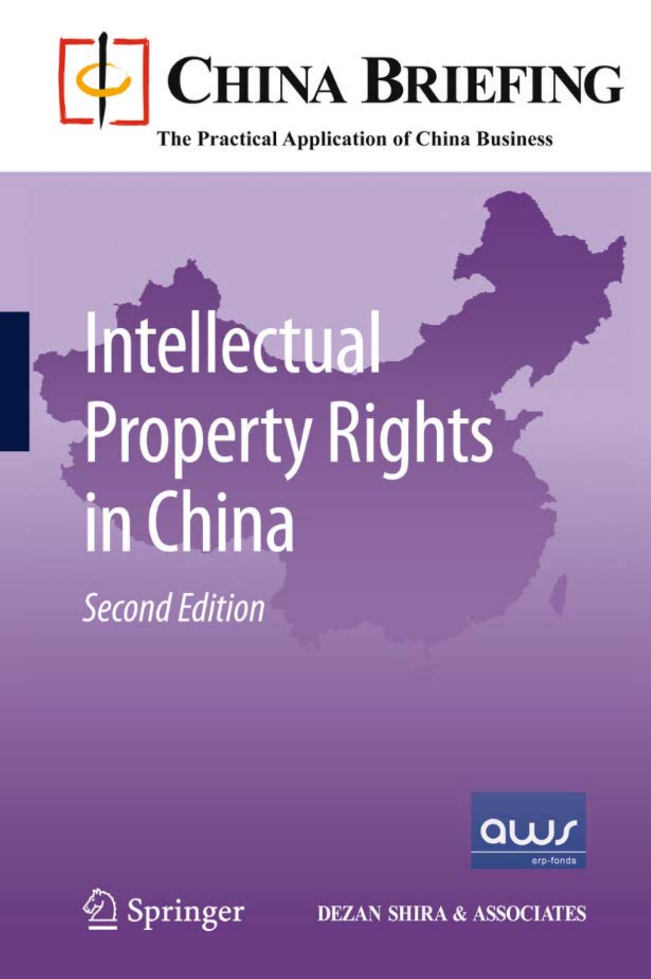 Intellectual property rights in China by unknow
