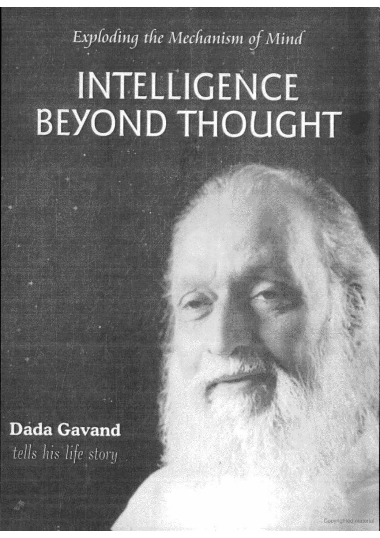 Intelligence Beyond Thought: Exploding the Mechanism of Mind by Dada Gavand; Nancy Lloyde; Carey Klein