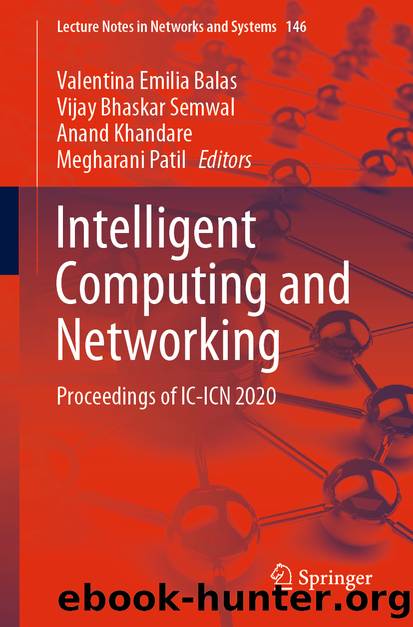 Intelligent Computing and Networking by Unknown