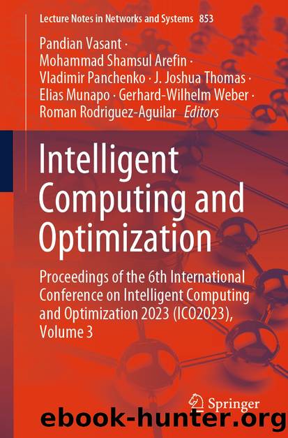 Intelligent Computing and Optimization by Unknown