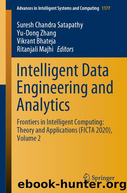 Intelligent Data Engineering and Analytics by Unknown