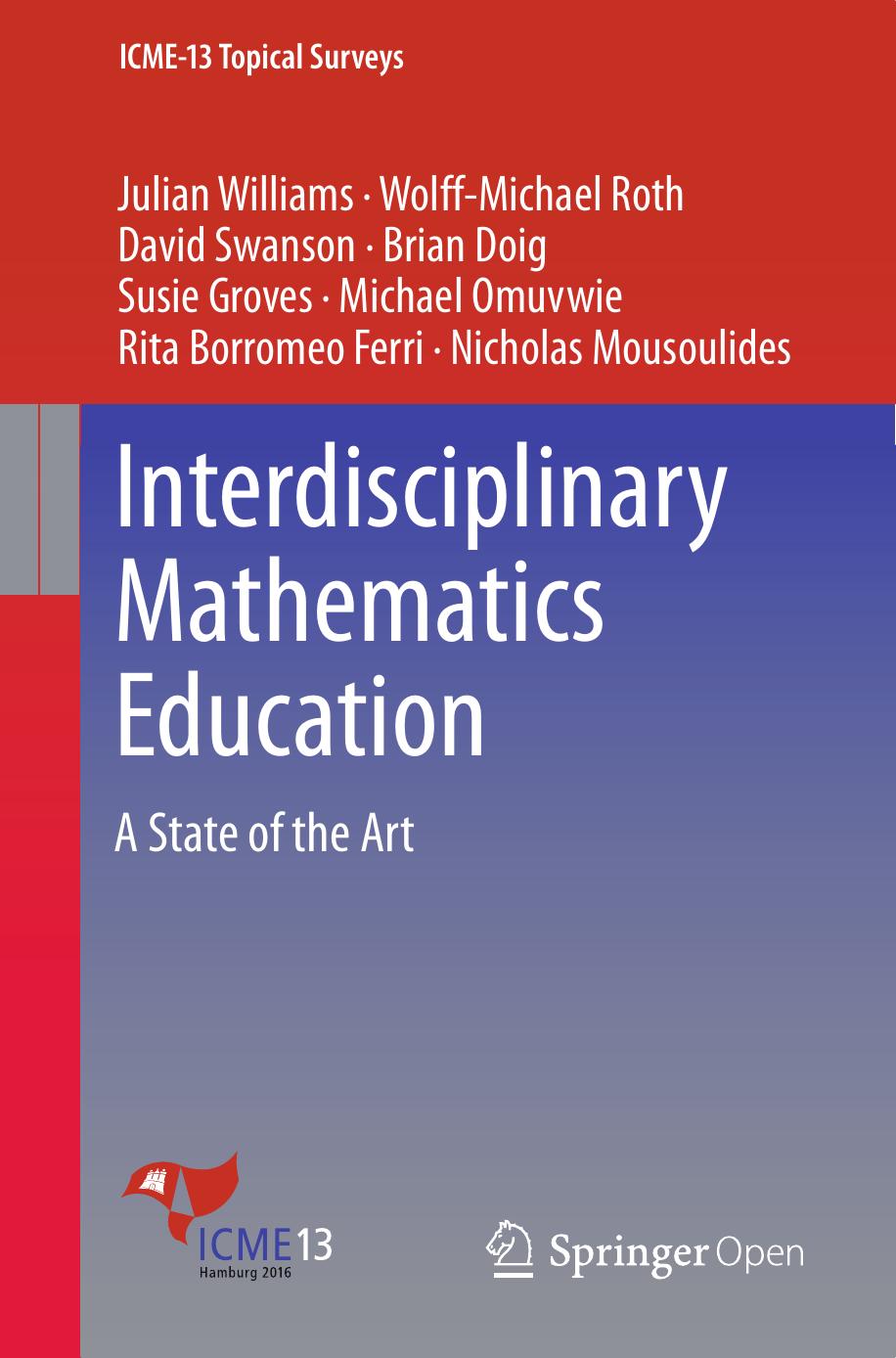 Interdisciplinary Mathematics Education by Unknown