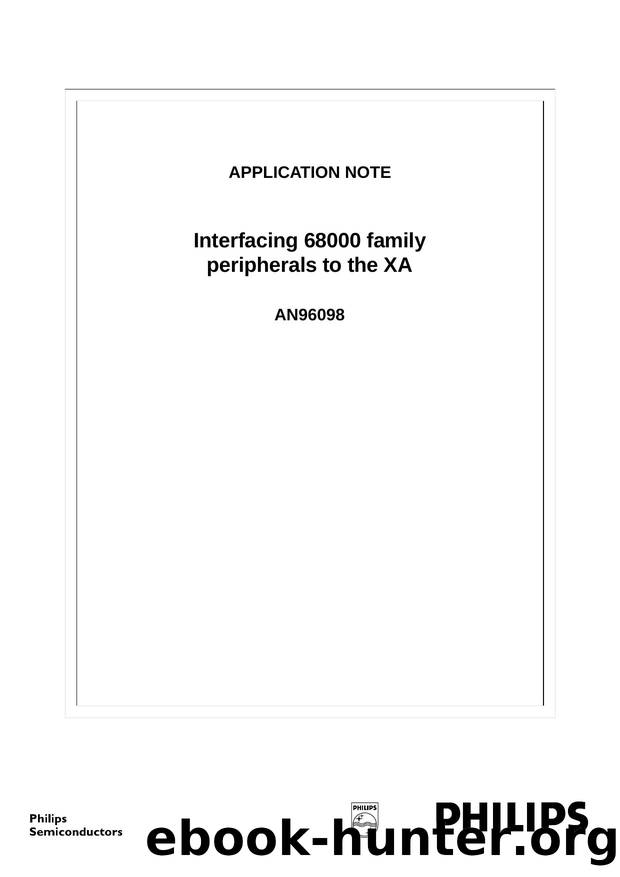 Interfacing 68000 family peripherals to the XA by Marco Kuystermans