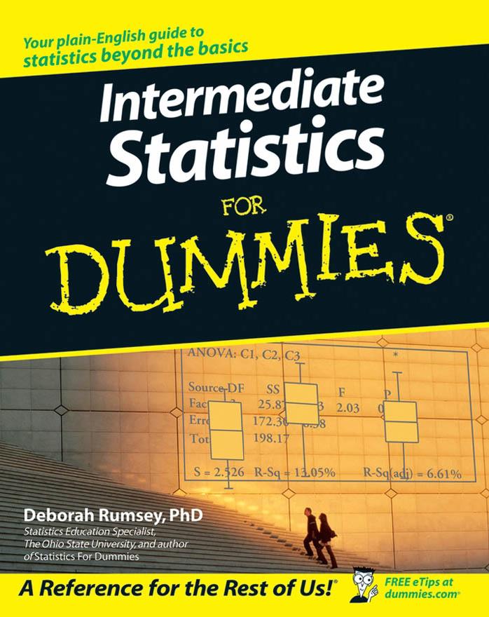 Intermediate Statistics for Dummies by Rumsey Deborah J