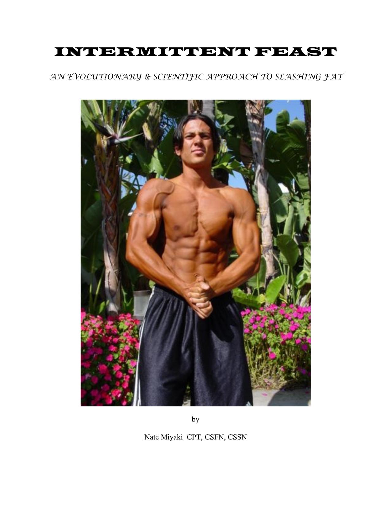 Intermittent Feast PDF by Nate & Kalai