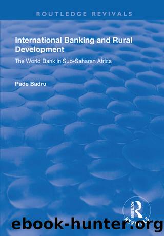 International Banking and Rural Development by Pade Badru