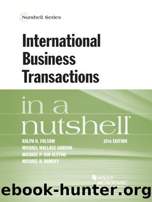 International Business Transactions in a Nutshell by Ralph Folsom