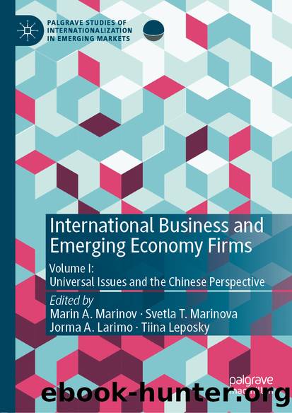 International Business and Emerging Economy Firms by Unknown