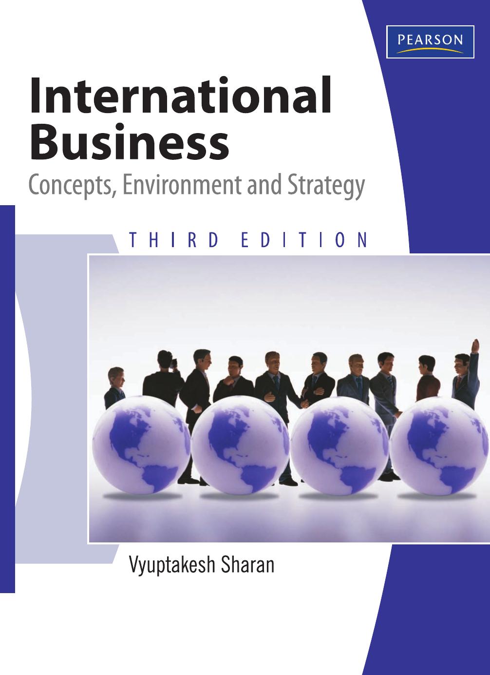 International Business: Concepts, Environment and Strategy by Vyuptakesh Sharan