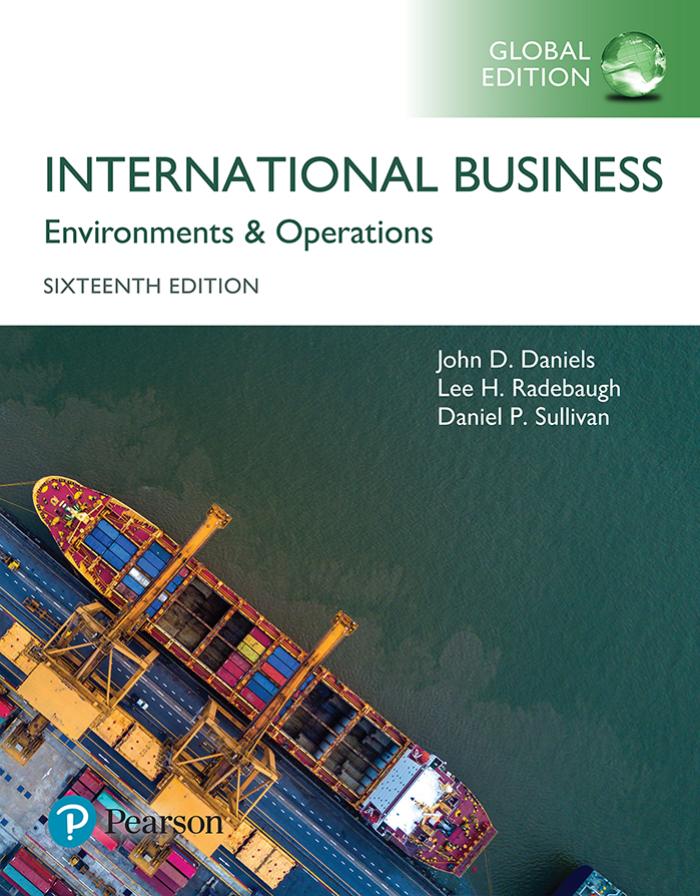 International Business: Environments and Operations by John Daniels Lee Radebaugh Daniel Sullivan