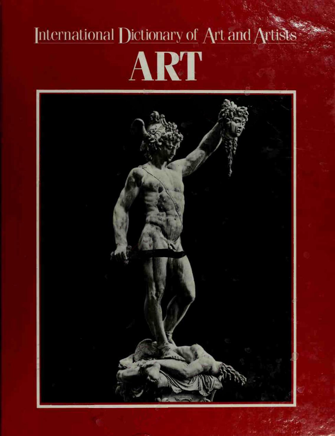 International Dictionary of Art and Artists by Art
