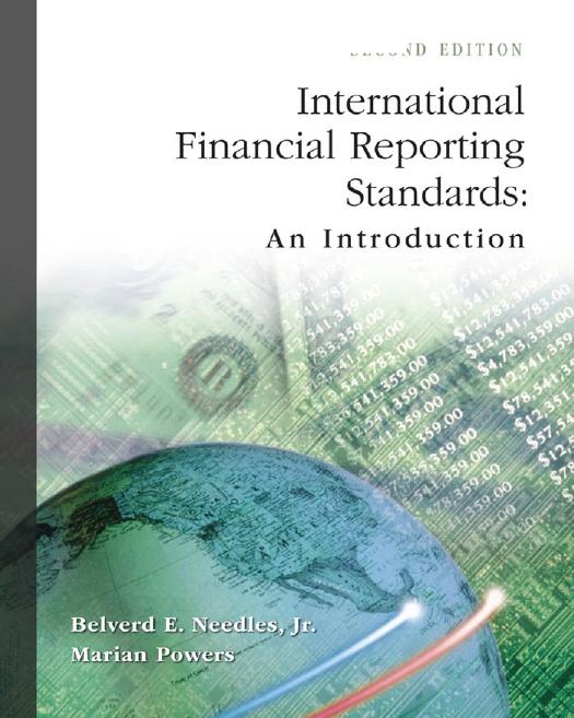 International Financial Reporting Standards: An Introduction by Belverd E. Needles Marian Powers