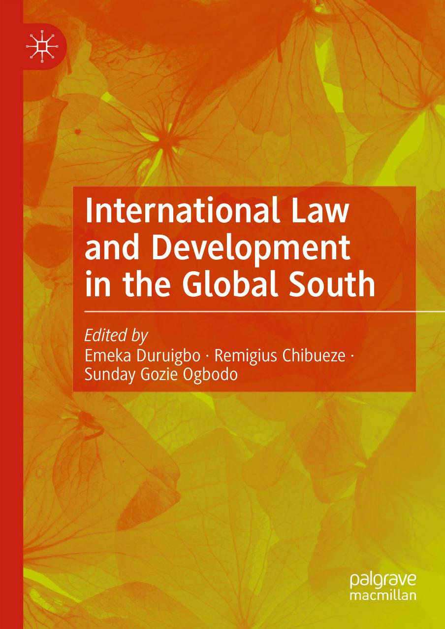 International Law and Development in the Global South by Emeka Duruigbo Remigius Chibueze Sunday Gozie Ogbodo