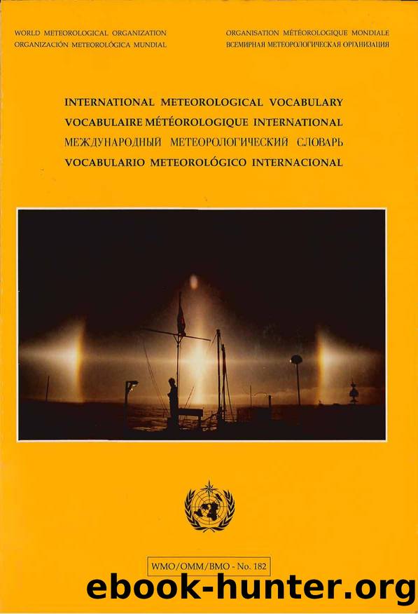 International Meteorological Vocabulary by Unknown