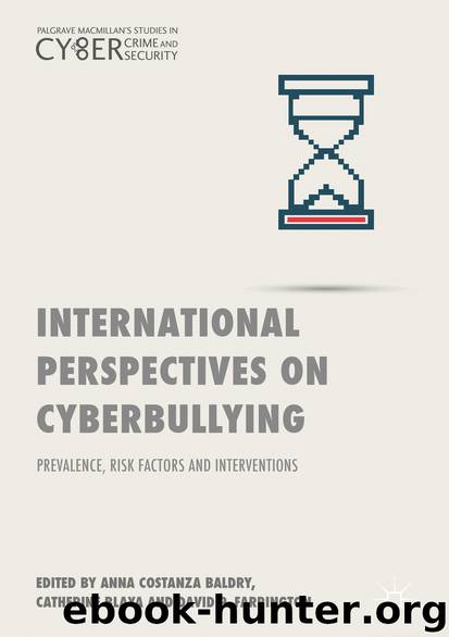 International Perspectives on Cyberbullying by Anna Costanza Baldry Catherine Blaya & David P. Farrington