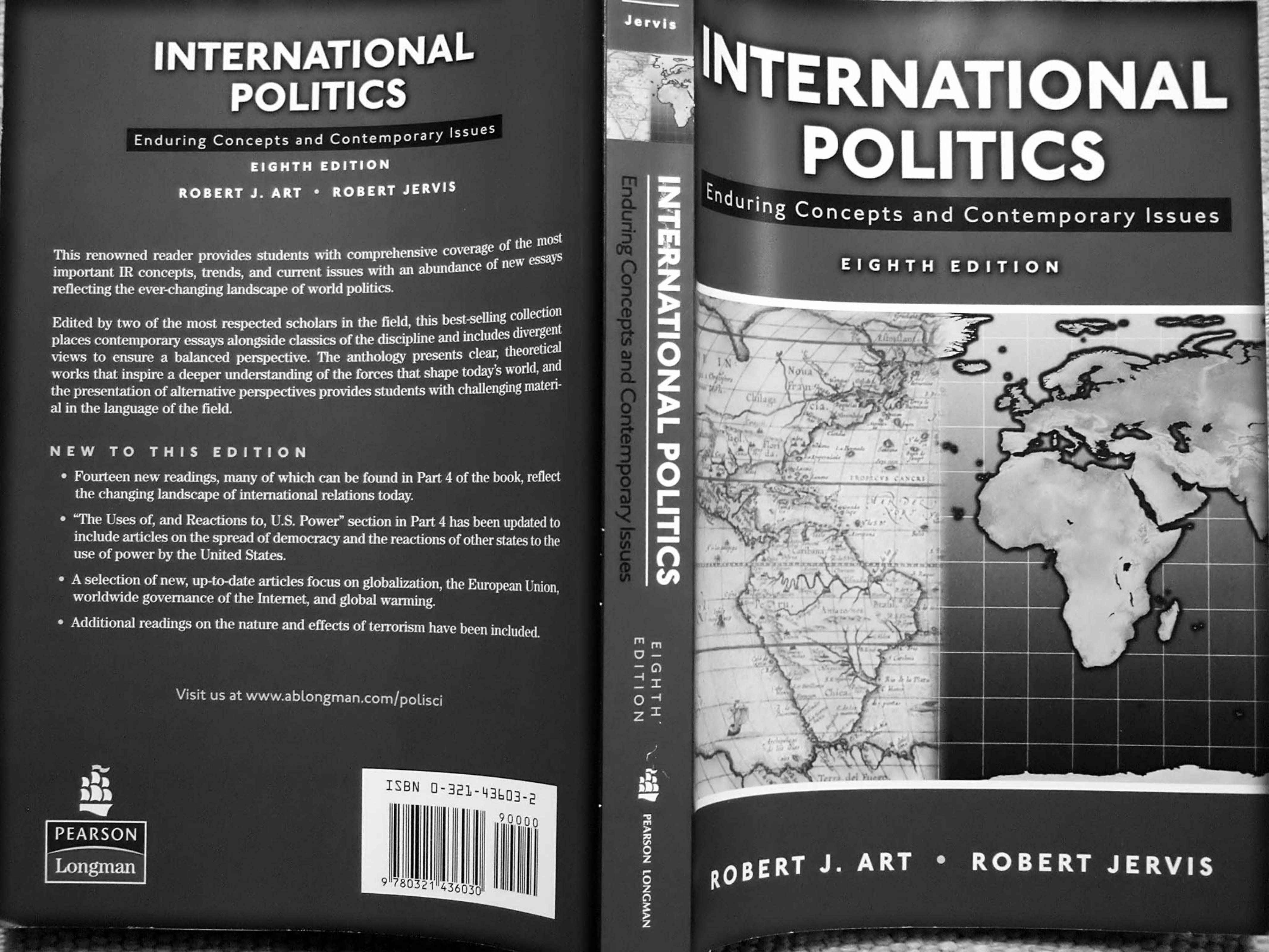 International Politics: Enduring Concepts and Contemporary Issues (8th Edition) by Robert J. Art Robert Jervis