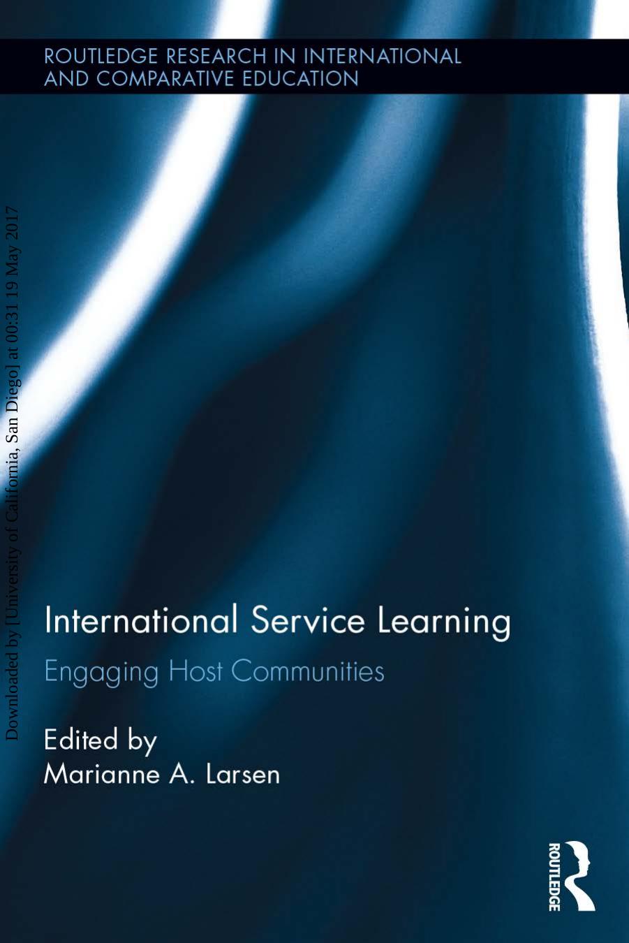 International Service Learning: Engaging Host Communities by Marianne Larsen