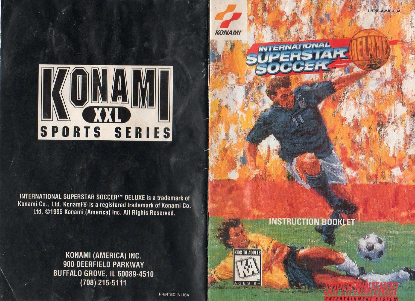 International Superstar Soccer Deluxe ( USA ) by Unknown