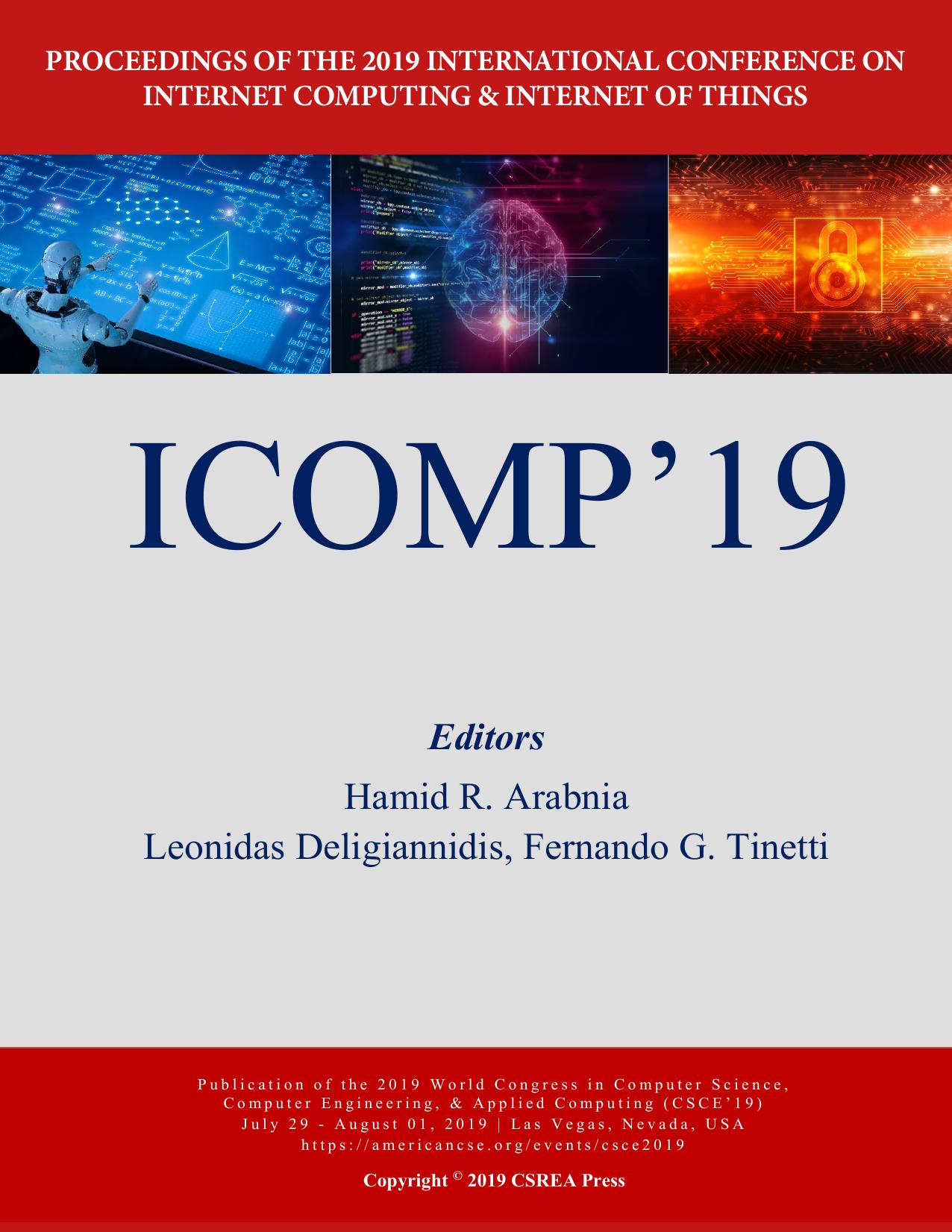Internet Computing and Internet of Things by Hamid R. Arabnia; Leonidas Deligiannidis; Fernando G. Tinetti