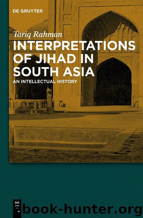 Interpretations of Jihad in South Asia: An Intellectual History by Tariq Rahman