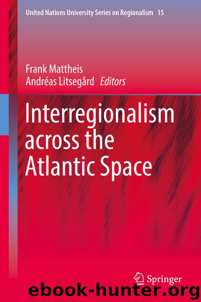 Interregionalism across the Atlantic Space by Frank Mattheis & Andréas Litsegård