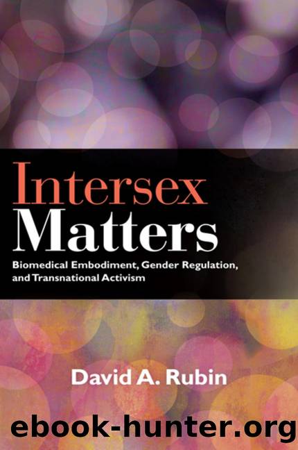 Intersex Matters by David A. Rubin