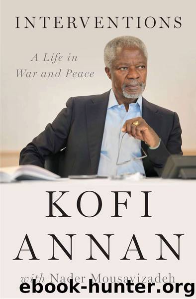 Interventions by Kofi Annan
