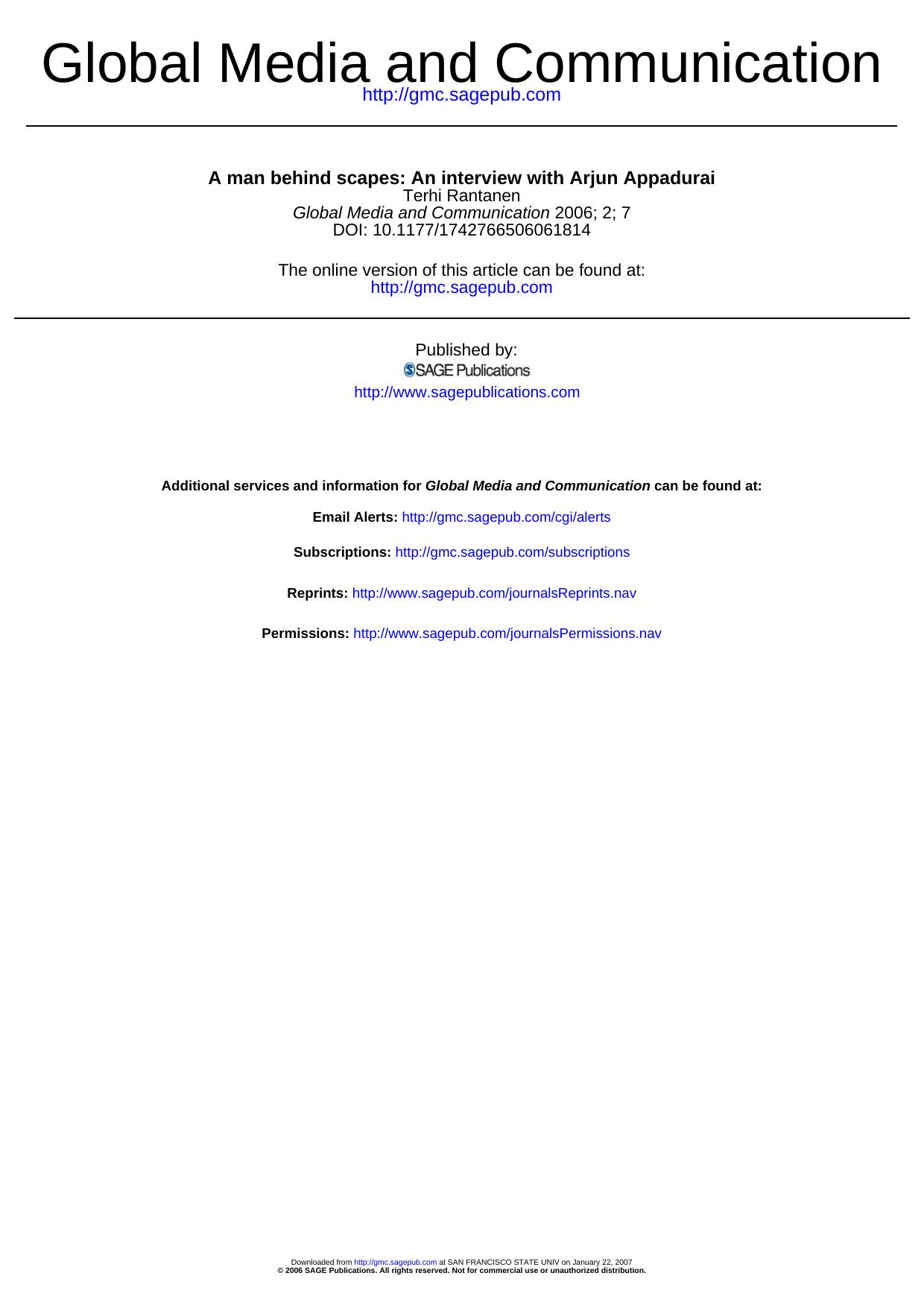 Interview [A Man Behind Scapes] by Unknown