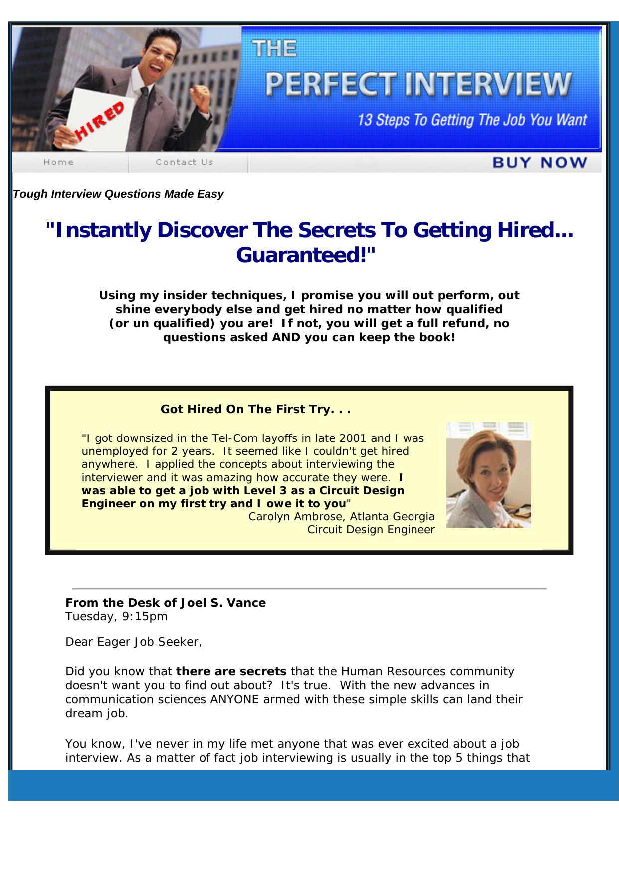 Interview Expert Reveals All! by Best of Kuszter's Collection