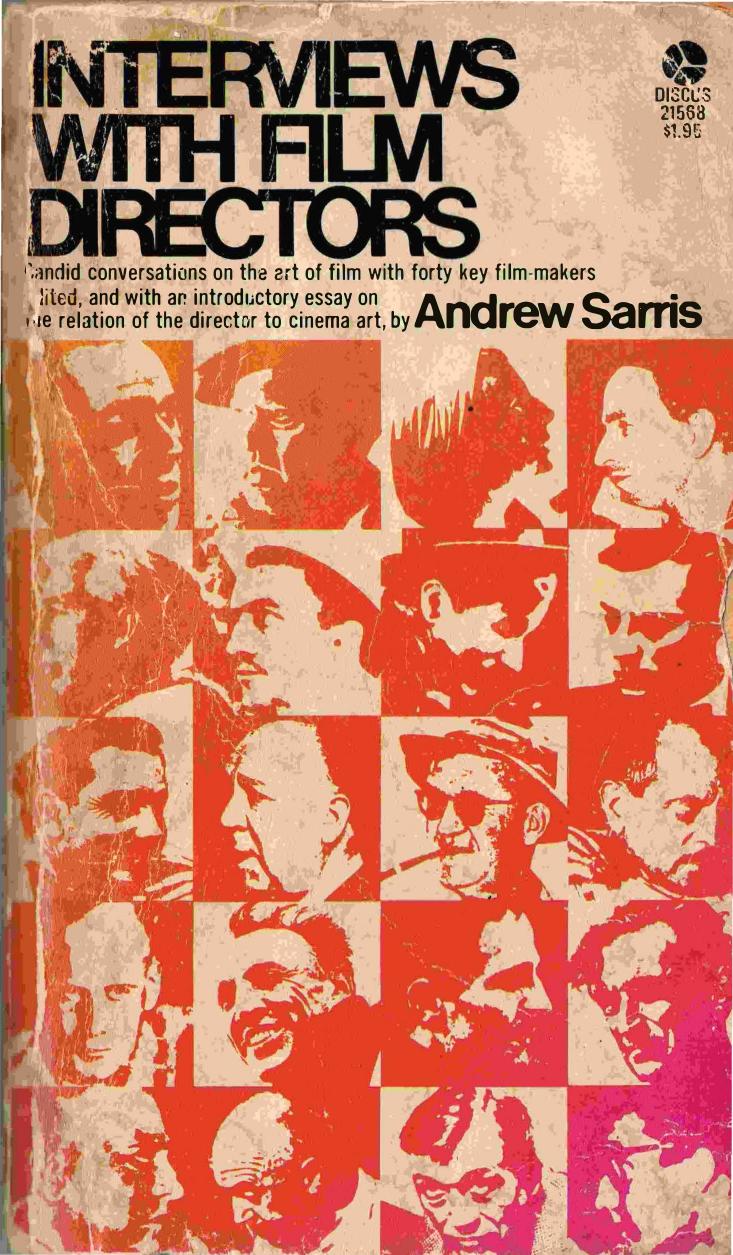 Interviews with Film Directors by Andrew Sarris