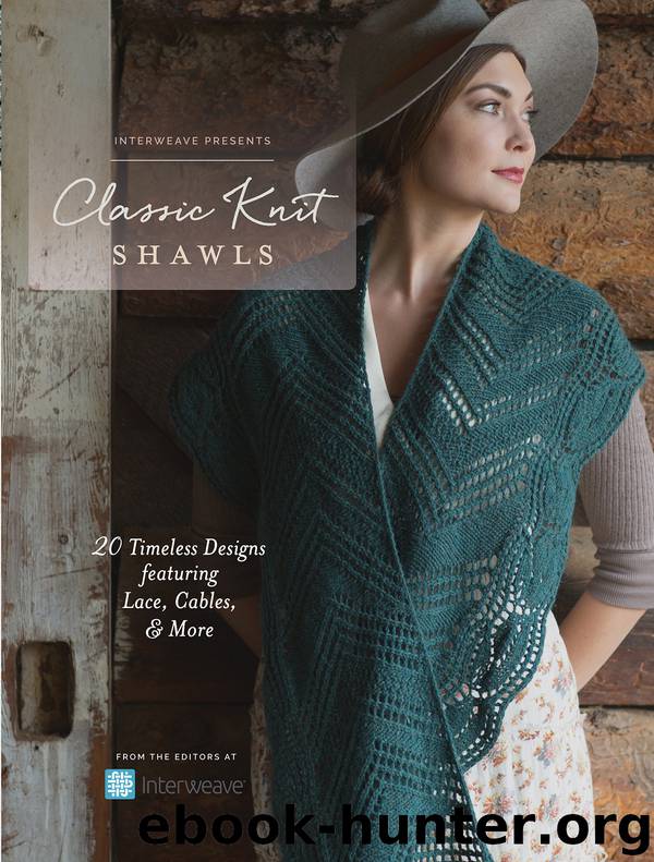 Interweave Presents--Classic Knit Shawls by Interweave Editors