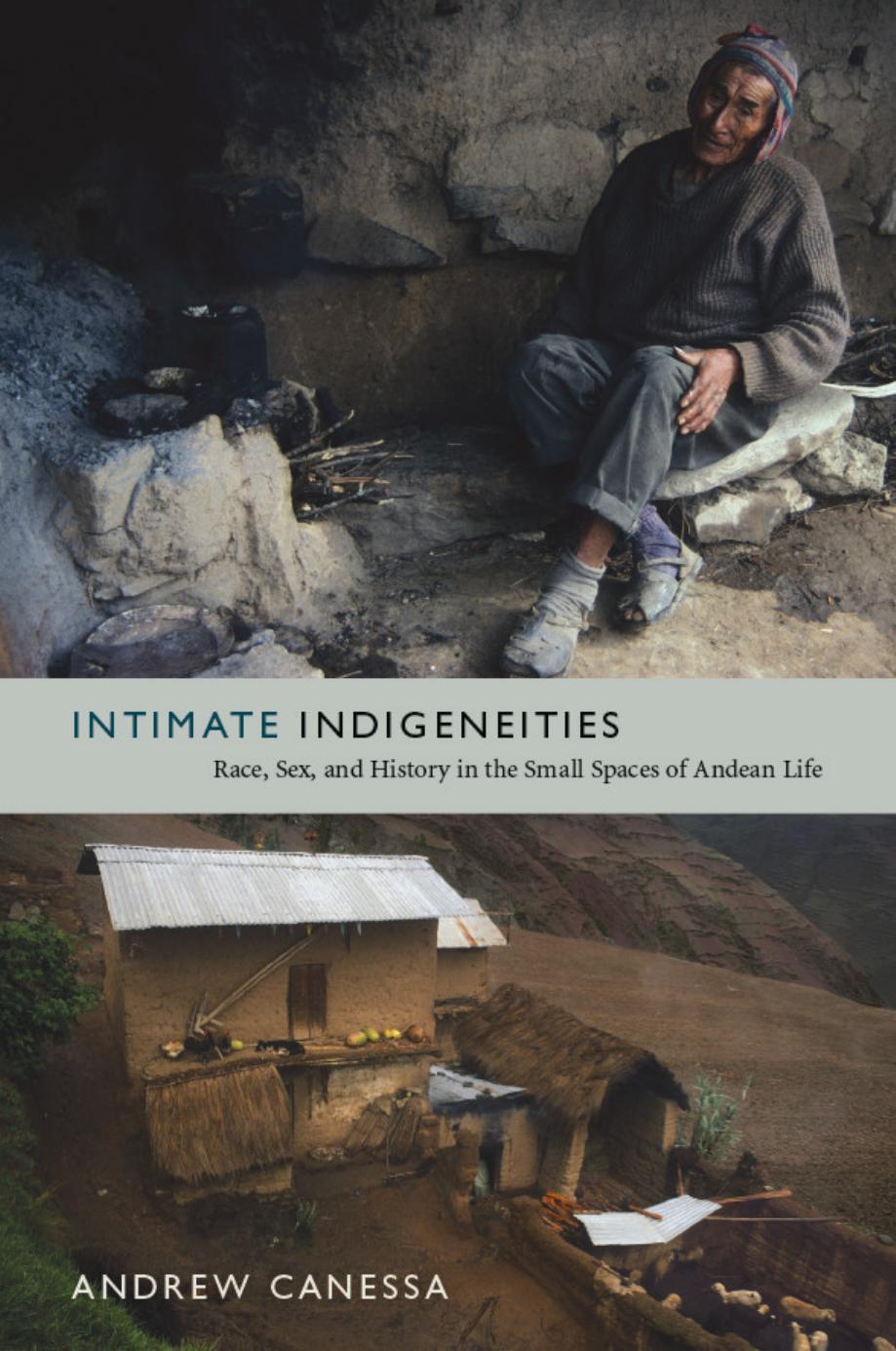 Intimate Indigeneities: Race, Sex, and History in the Small Spaces of Andean by Unknow