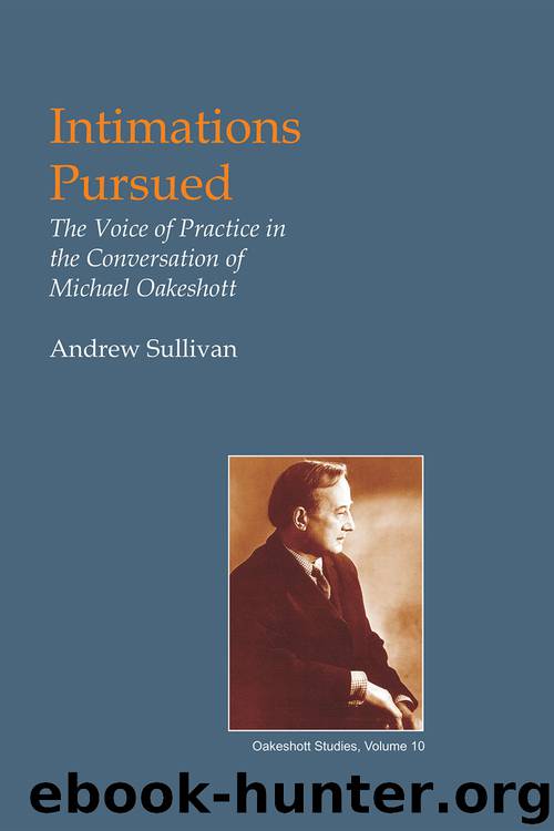 Intimations Pursued by Andrew Sullivan