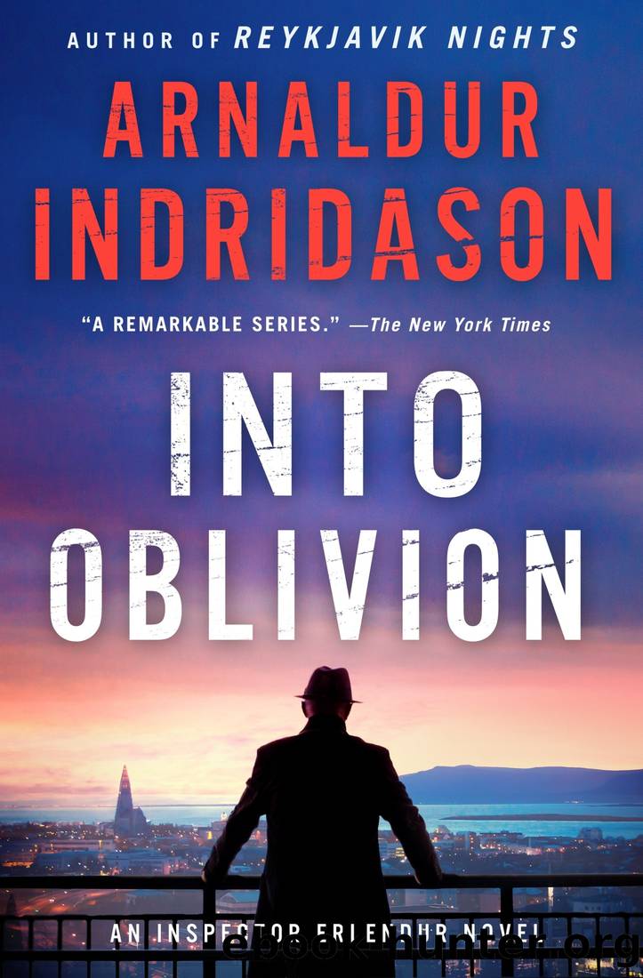 Into Oblivion by Indriðason Arnaldur