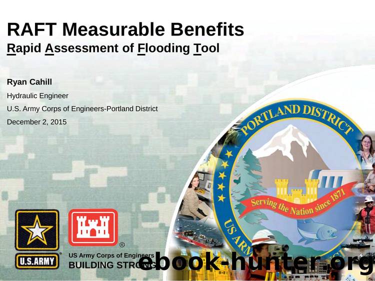 Intro to RAFT Rapid Assessment of Flooding Tool by Ryan Cahill