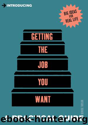 Introducing Getting the Job You Want by Denise Taylor