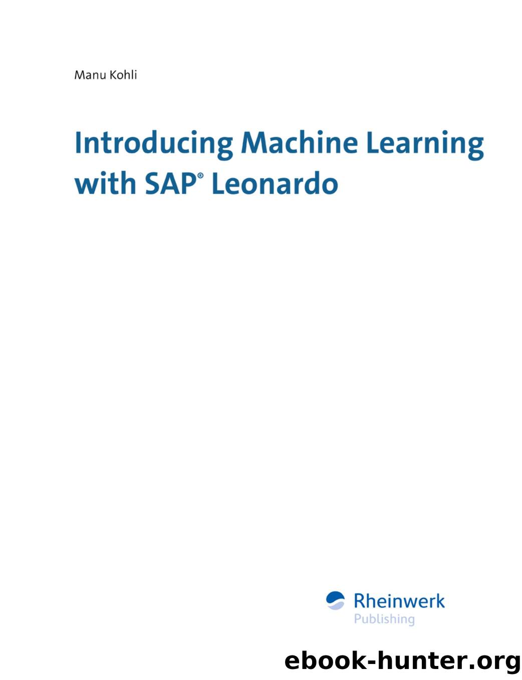 Introducing Machine Learning with SAP Leonardo by Unknown
