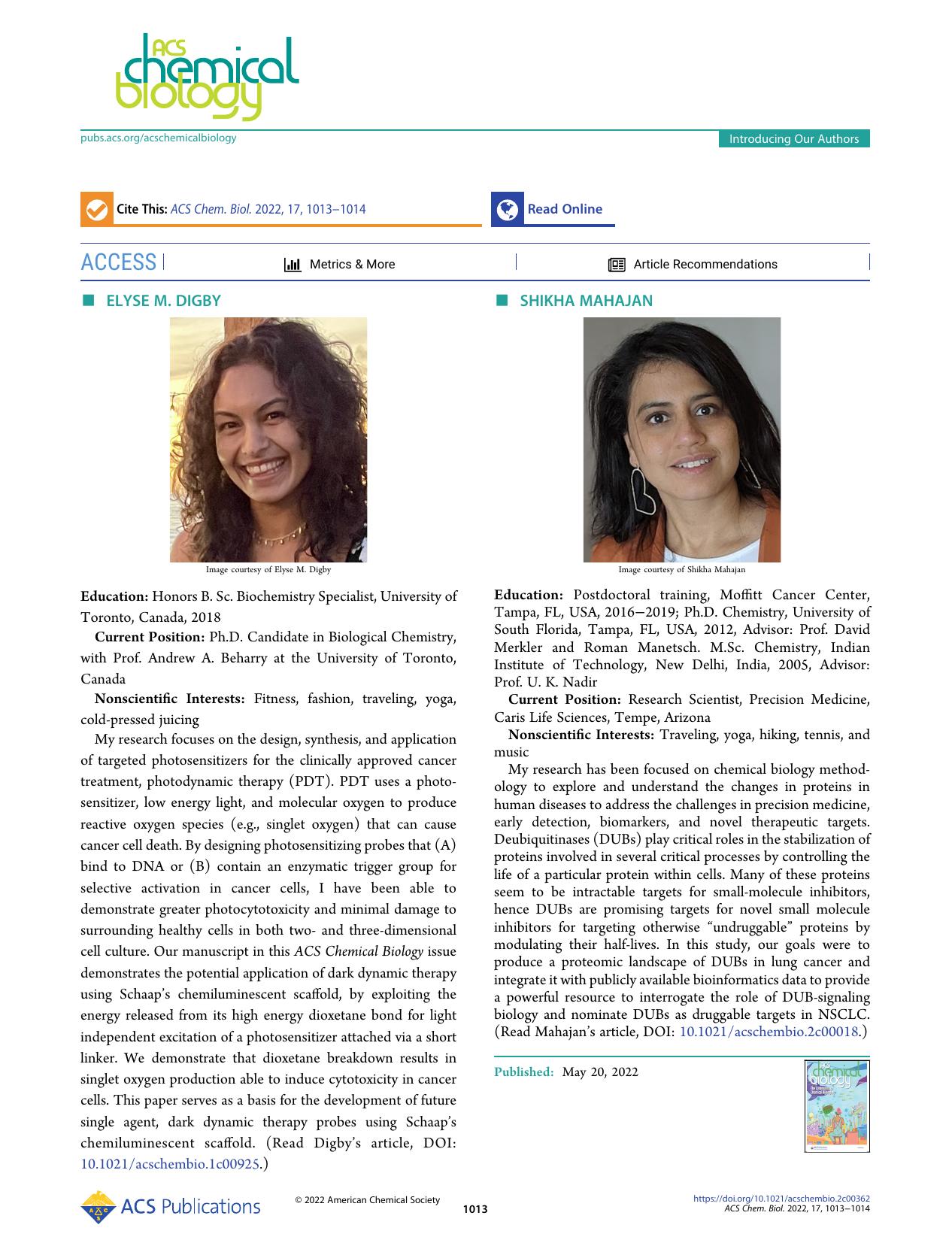 Introducing Our Authors by Elizabeth Marshall
