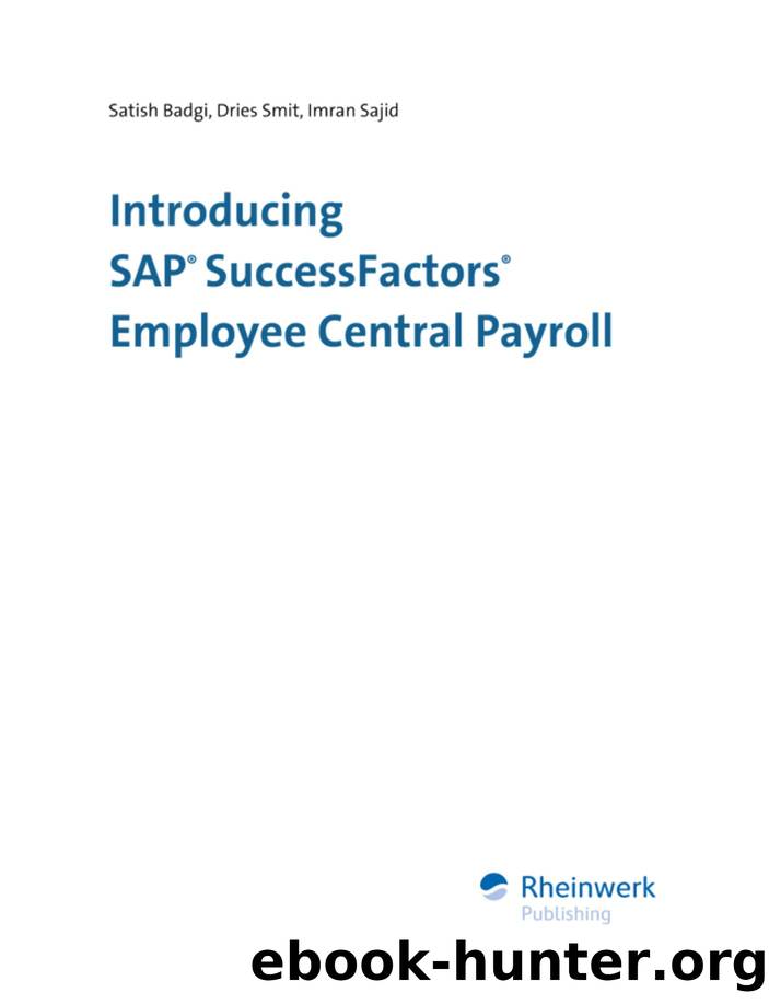 Introducing SAP SuccessFactors Employee Central Payroll by Unknown