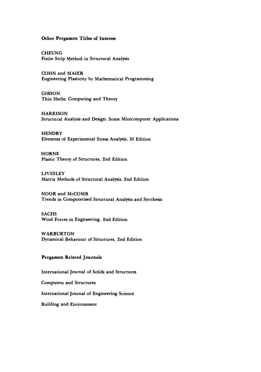 Introducing Structures. A Textbook for Students of Civil and Structural Engineering, Building and Architecture by A. J. Francis (Auth.)