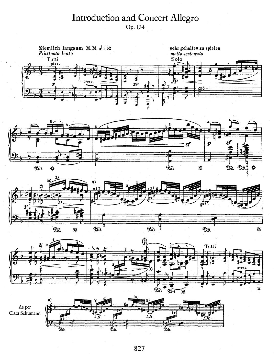Introduction & Concert Allegro, Op 134 by P D Verlag 2004