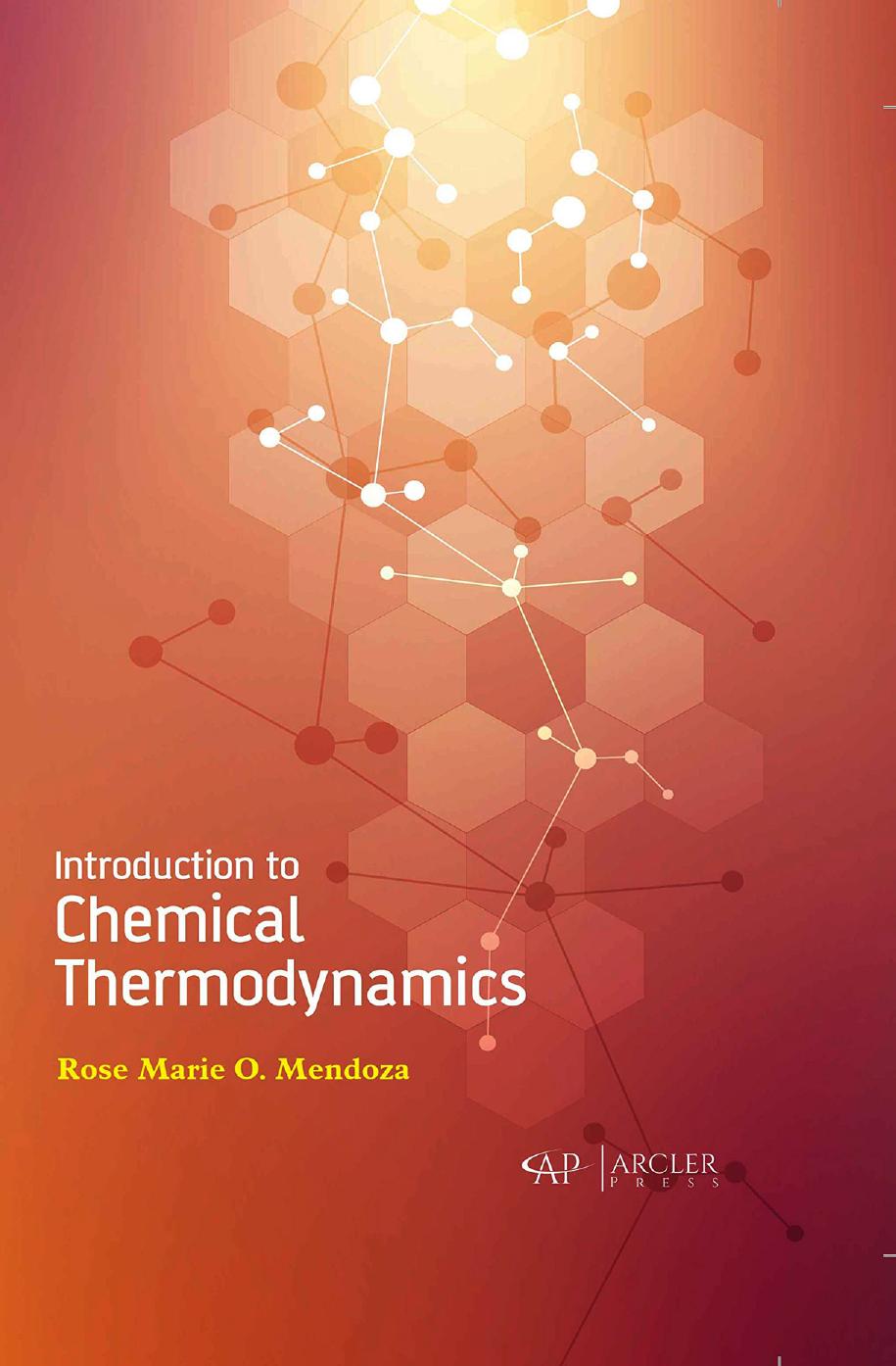 Introduction To Chemical Thermodynamics by Rose Marie O. Mendoza