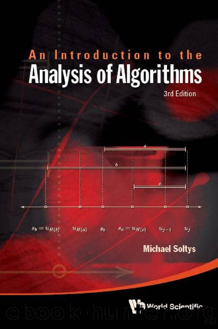 Introduction To The Analysis Of Algorithms, 3Ed by Unknown