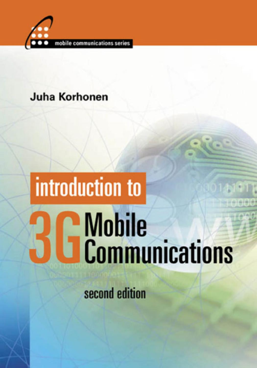Introduction to 3G Mobile Communications, Second Edition by Juha Korhonen