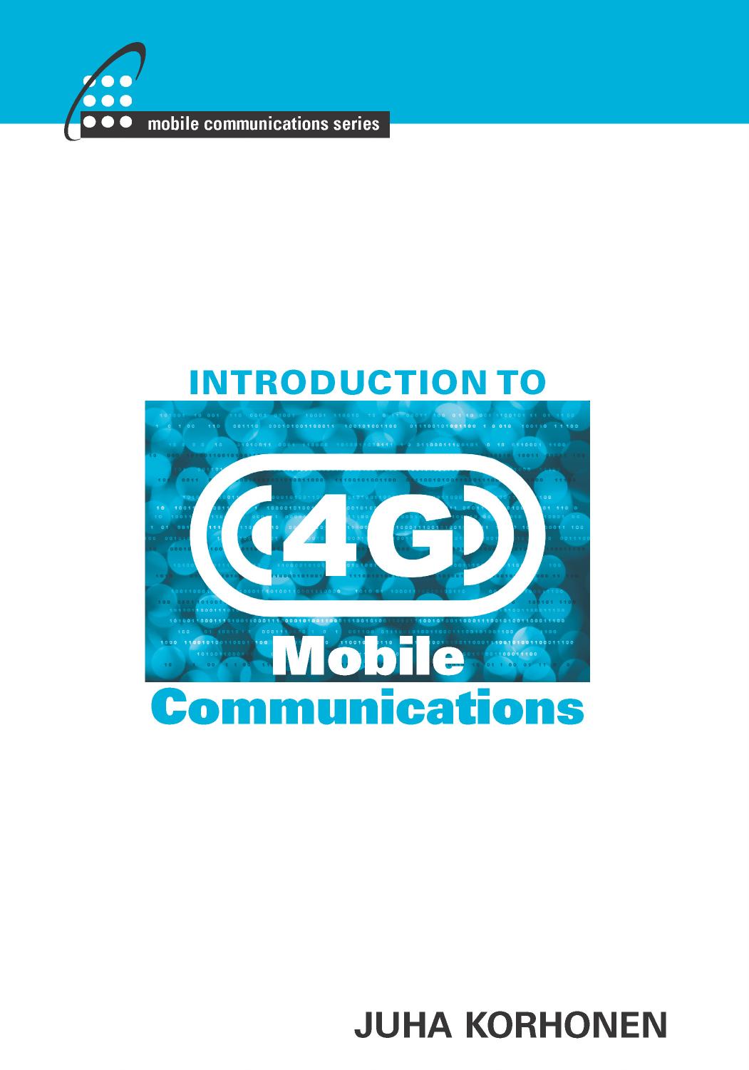 Introduction to 4G Mobile Communications by Unknow