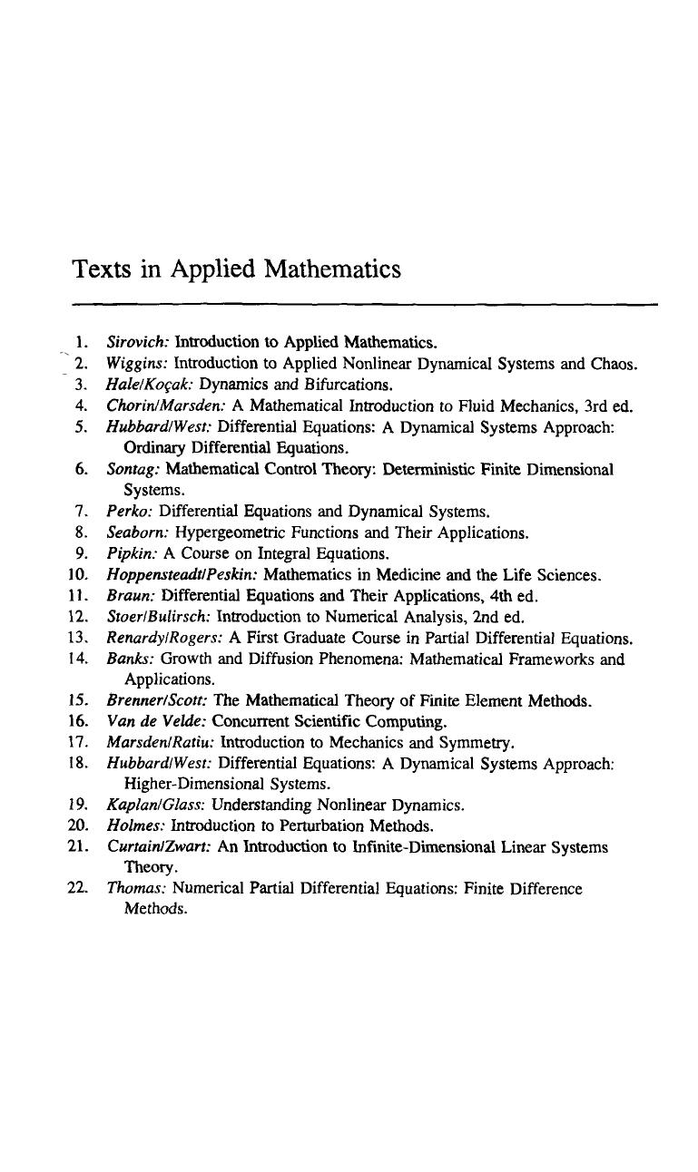 Introduction to Applied Nonlinear Dynamical Systems and Chaos by Unknow