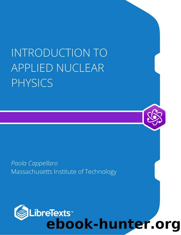 Introduction to Applied Nuclear Physics by Paola Cappellaro